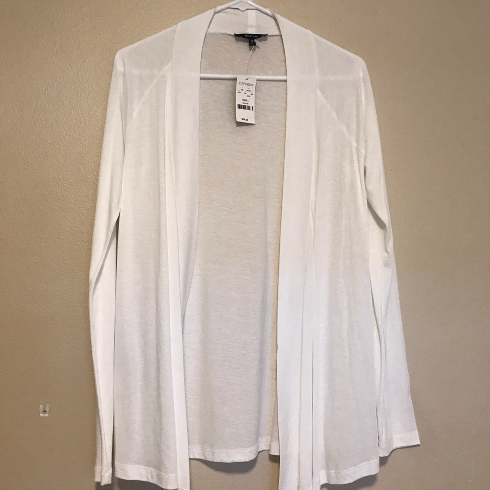 Express Light Blouse WHITE NWT - Size SMALL